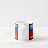Tasse Expresso Drapeau d'Haïti (Dos)