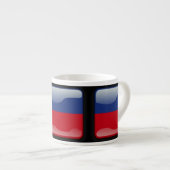 Tasse Expresso Drapeau d'Haïti (Devant droit)