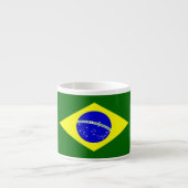 Tasse Expresso Drapeau du Brésil (Devant)