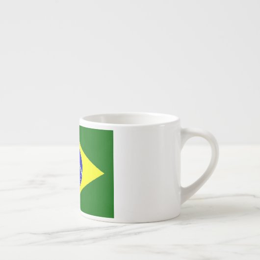 Tasse Expresso Drapeau du Brésil (Droite)