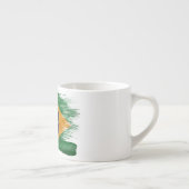 Tasse Expresso Drapeau du Brésil (Droite)
