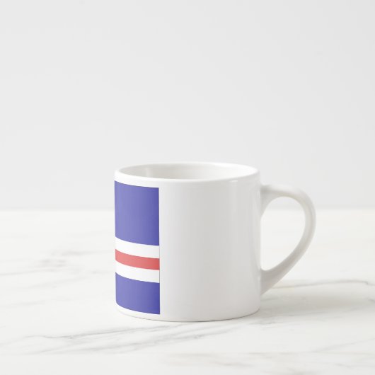Tasse Expresso Drapeau du Cap Vert (Droite)