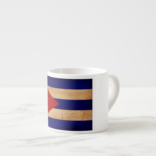 Tasse Expresso Drapeau du Cuba (Devant droit)