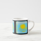 Tasse Expresso Drapeau du Kazakhstan (Droite)