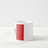 Tasse Expresso Drapeau du Mexique (Devant)