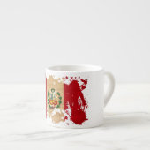 Tasse Expresso Drapeau du Pérou (Devant droit)