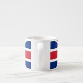 Tasse Expresso Drapeau du Royaume-Uni (Dos)