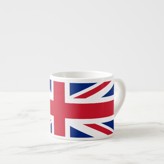Tasse Expresso Drapeau du Royaume-Uni (Devant droit)