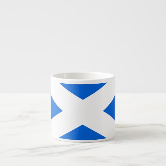 Tasse Expresso Drapeau écossais (Devant)