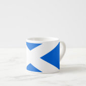 Tasse Expresso Drapeau écossais (Devant droit)