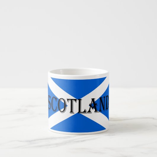 Tasse Expresso Drapeau écossais Mugcct écossais (Devant)