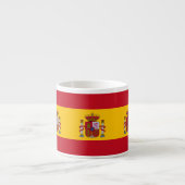 Tasse Expresso Drapeau Espagne (Devant)