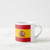 Tasse Expresso Drapeau Espagne (Droite)