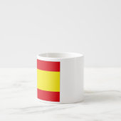Tasse Expresso Drapeau Espagne (Devant)