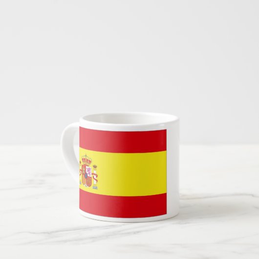 Tasse Expresso Drapeau Espagne (Devant gauche)