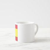 Tasse Expresso Drapeau Espagne (Devant droit)
