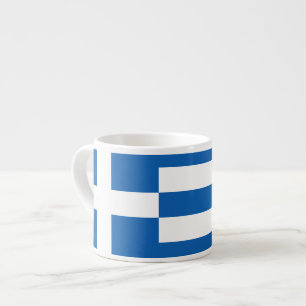Tasse Expresso Drapeau grec Espresso Φ Coupe λ ι τ ζ ν κ 