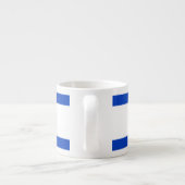 Tasse Expresso Drapeau israélien (Dos)