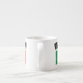 Tasse Expresso Drapeau Italie (Dos)
