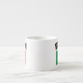 Tasse Expresso Drapeau Italie (Devant)
