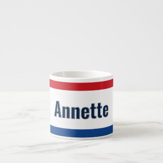 Tasse Expresso Drapeau néerlandais personnalisé