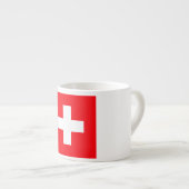 Tasse Expresso Drapeau suisse (Devant droit)