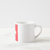 Tasse Expresso Drapeau suisse (Droite)