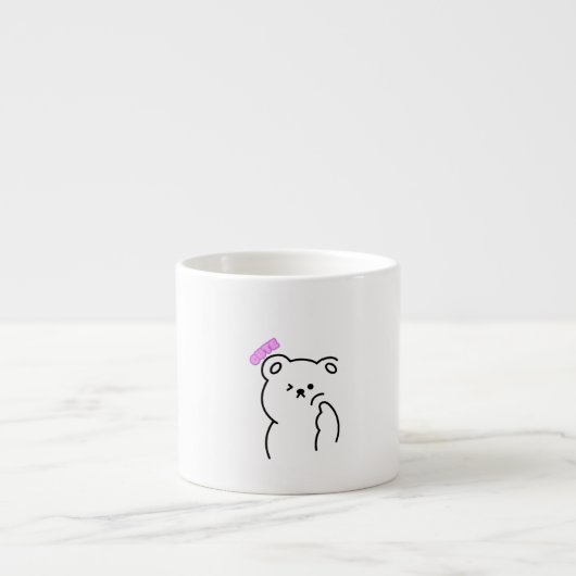 Tasse Expresso Dreamy Bear Design Cup (Devant)