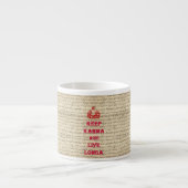 Tasse Expresso Drôle Bouddha disant (Devant)
