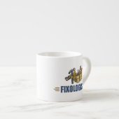 Tasse Expresso Drôle Handyman (Devant droit)