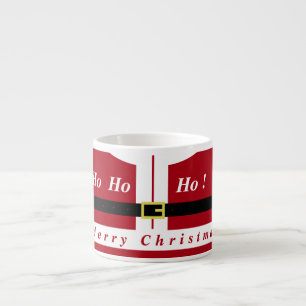 Tasse Expresso Drôle Noël Père Noël Espresso Cup