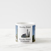 Tasse expresso du phare de Rawley Point (Devant)
