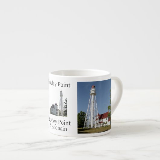 Tasse expresso du phare de Rawley Point (Devant droit)