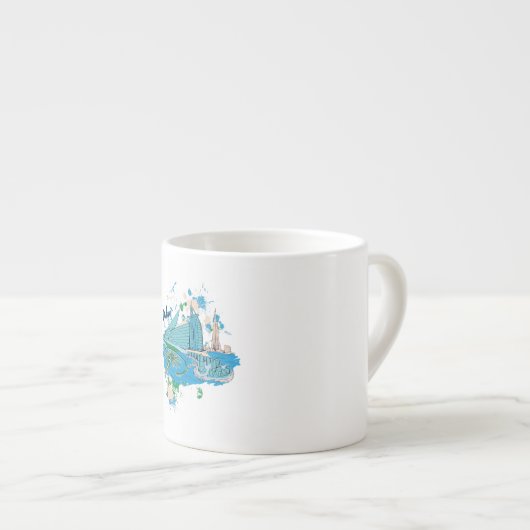 Tasse Expresso Dubaï (Devant droit)