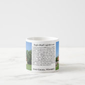 Tasse Expresso Eagle Bluff Lighthouse histoire espresso mule (Devant)