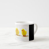 Tasse Expresso Easter Decoration - chicks en row (Devant droit)