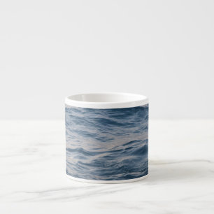 Tasse Expresso Eau de mer de près 