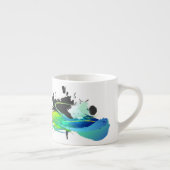 Tasse Expresso Eaux cool Abstraites Plaques de peinture (Droite)