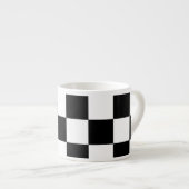 Tasse Expresso Échecboard (Devant droit)