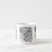 Tasse Expresso École de souris (Devant)