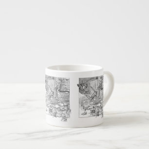 Tasse Expresso École de souris
