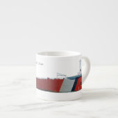 Tasse Expresso Edwin H. Gott découpe la muqueuse espresso (Devant droit)