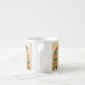 Tasse Expresso Égypte ancienne Pharaon Ramesses II Cheval papyrus (Dos)