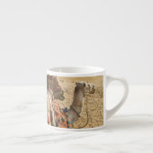 Tasse Expresso Egypte, Le Caire. Repose des chameaux (Droite)