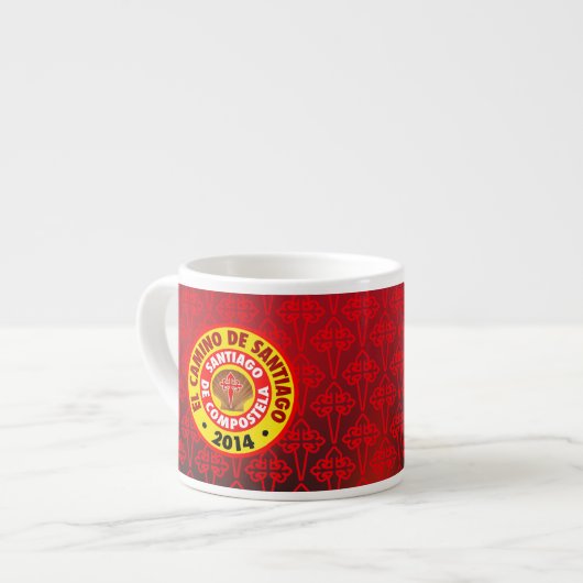 Tasse Expresso EL Camino De Santiago 2014 (Devant gauche)