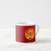Tasse Expresso EL Camino De Santiago 2014 (Devant droit)