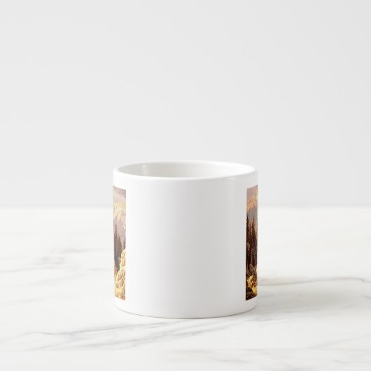 Tasse Expresso Élans Taureau (Devant)