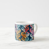 Tasse Expresso Éléments décoratifs, design motif polyvalent. (Devant droit)