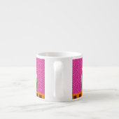 Tasse Expresso Éléphant vert (Dos)