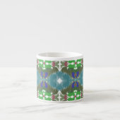 Tasse Expresso Emerald Tide Kaleidoscope (Devant)